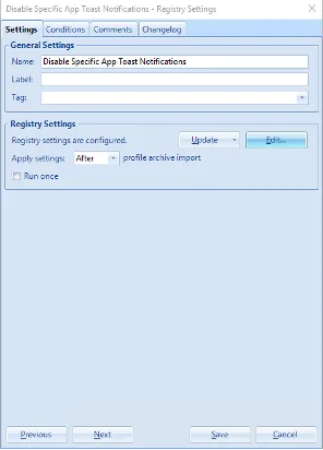 registry entry