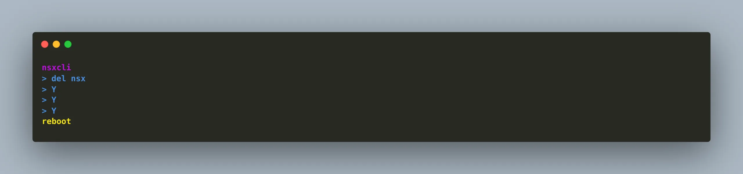 fix option A commands